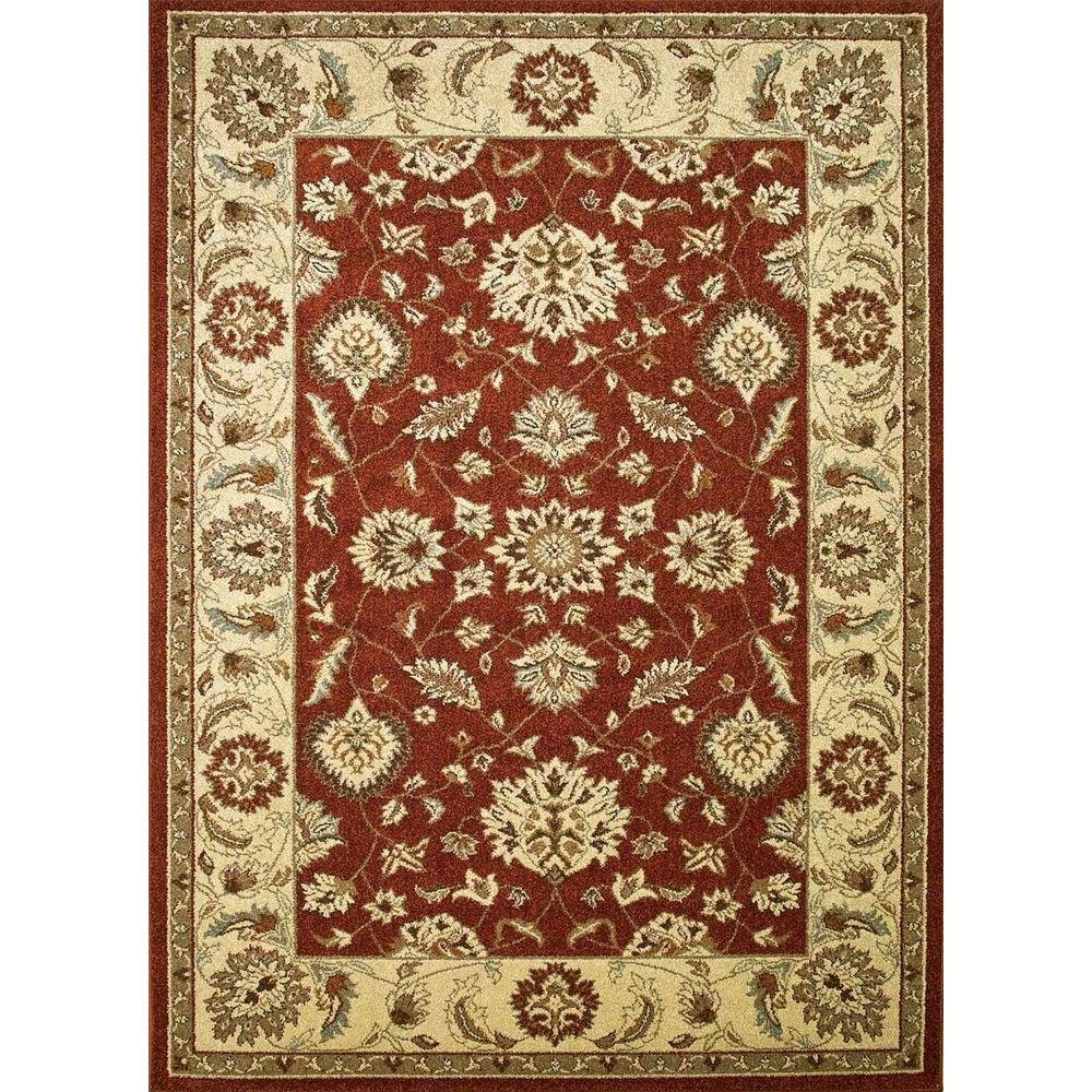 Concord Global Trading Chester Oushak Red 7 Ft 10 In X 6 Concord Global Trading Chester Oushak Red 7 Ft 10 In X