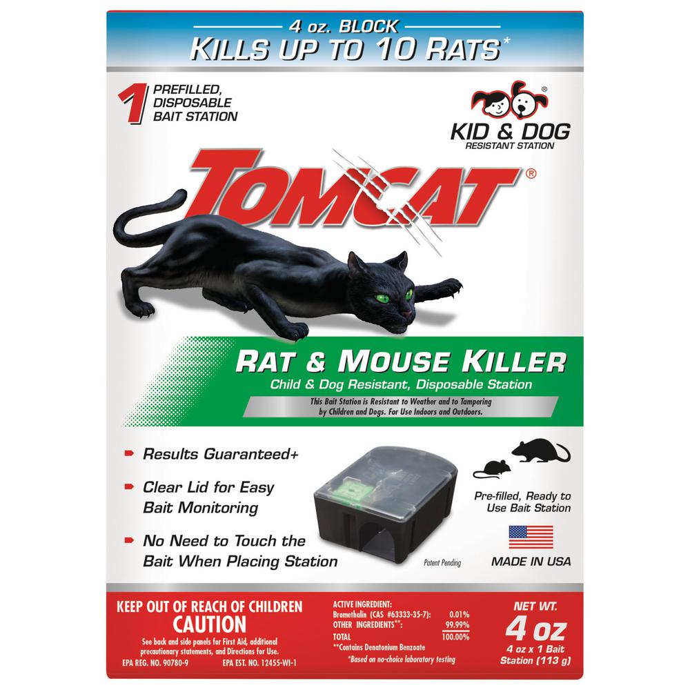 Tomcat Tomcat Rat and Mouse Killer Child and Dog Resistant ...