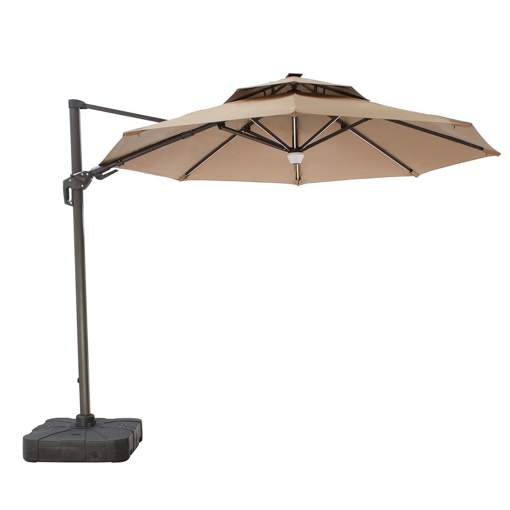 12 Ft Patio Umbrellas Patio Furniture The Home Depot