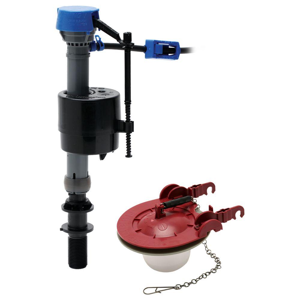 Fluidmaster PerforMAX Toilet Fill Valve And 3 In Adjustable Flapper 