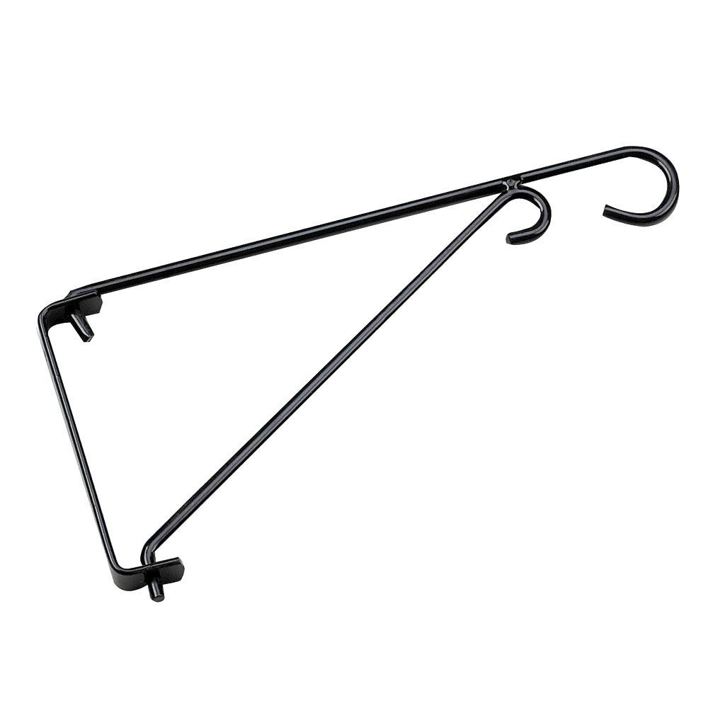 Richelieu Hardware 9 in. Black Swivel Bracket685FBR The Home Depot