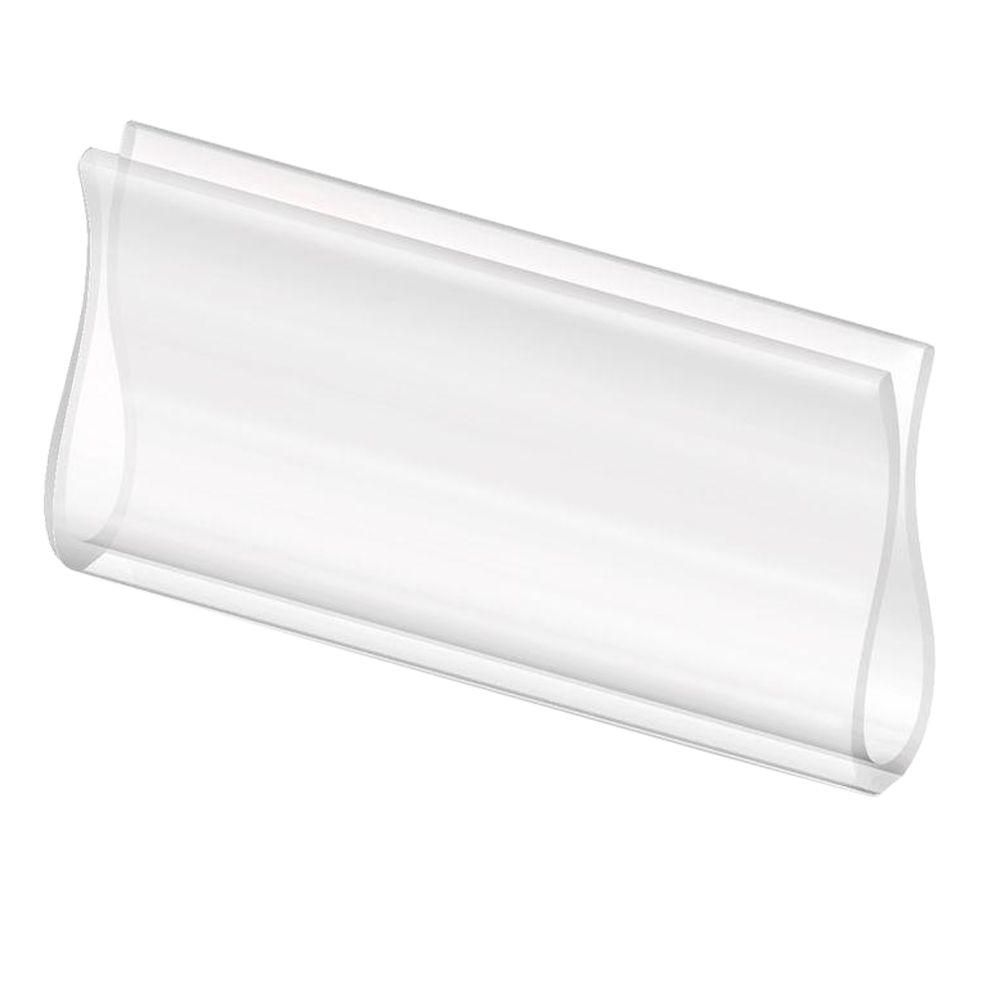 Bali CuttoSize 31/4 in. Clear Roller Shade Hem Grip38015300 The