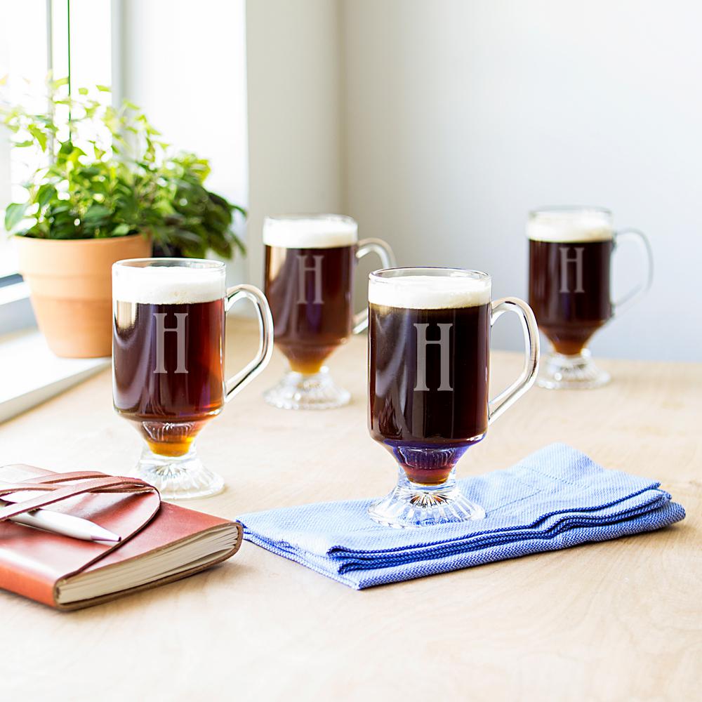 personalized clear coffee mugs