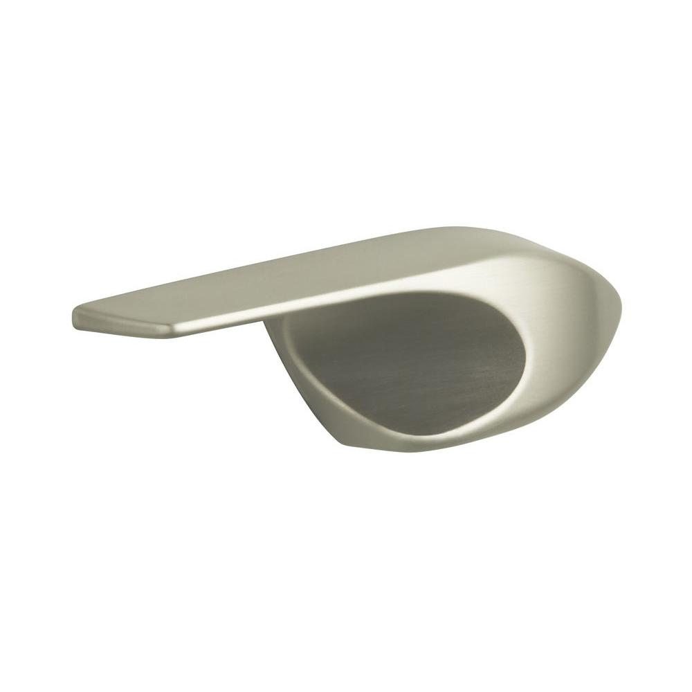 Kohler Trip Lever In Vibrant Brushed Nickel K 9404 L Bn The Home Depot Kohler Trip Lever In Vibrant Brushed Nickel