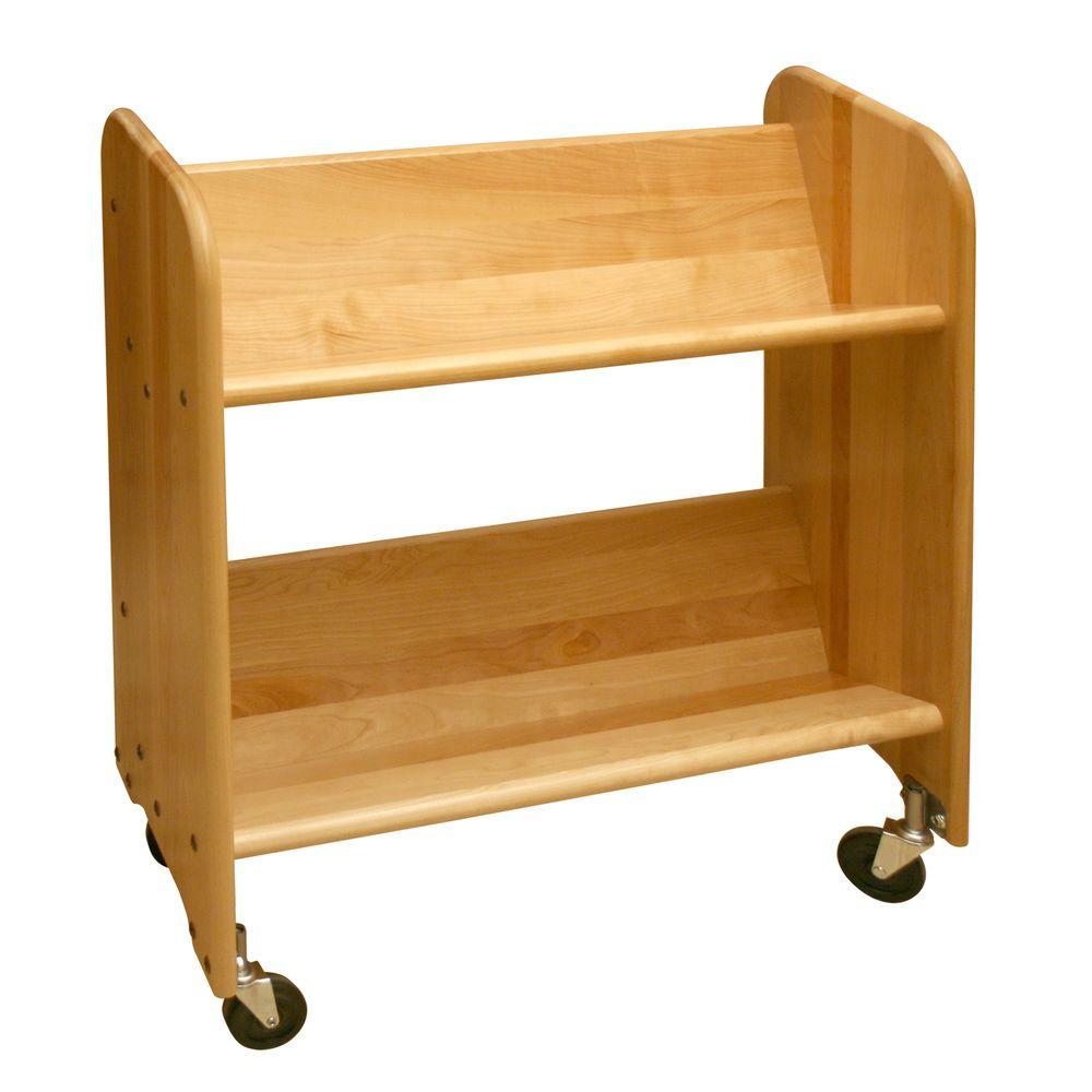 Book Cart On Wheels Compare S At Nextag Catskill Craftsman Bookmaster 13 In Natural Birch Book T