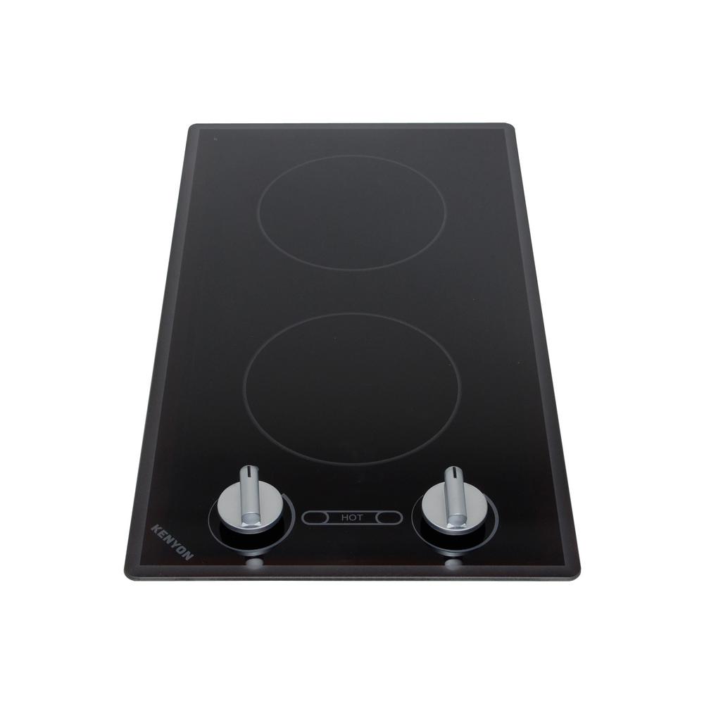 Kenyon Cortez Series 12 In Radiant Electric Cooktop In Black With