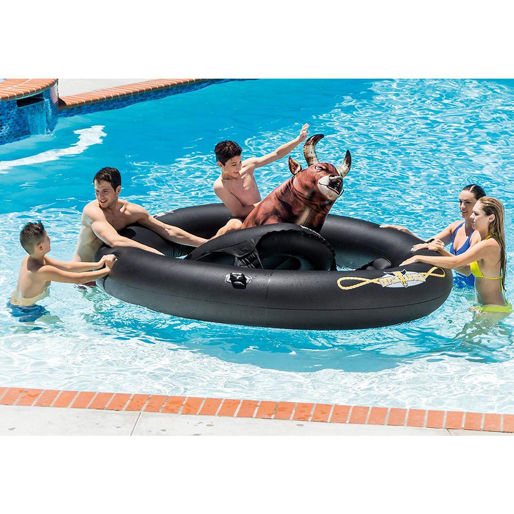 floating bull pool toy