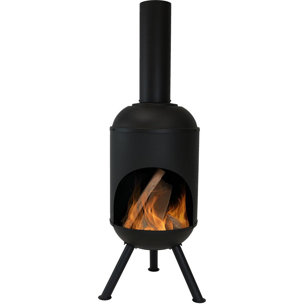 home depot chiminea wood