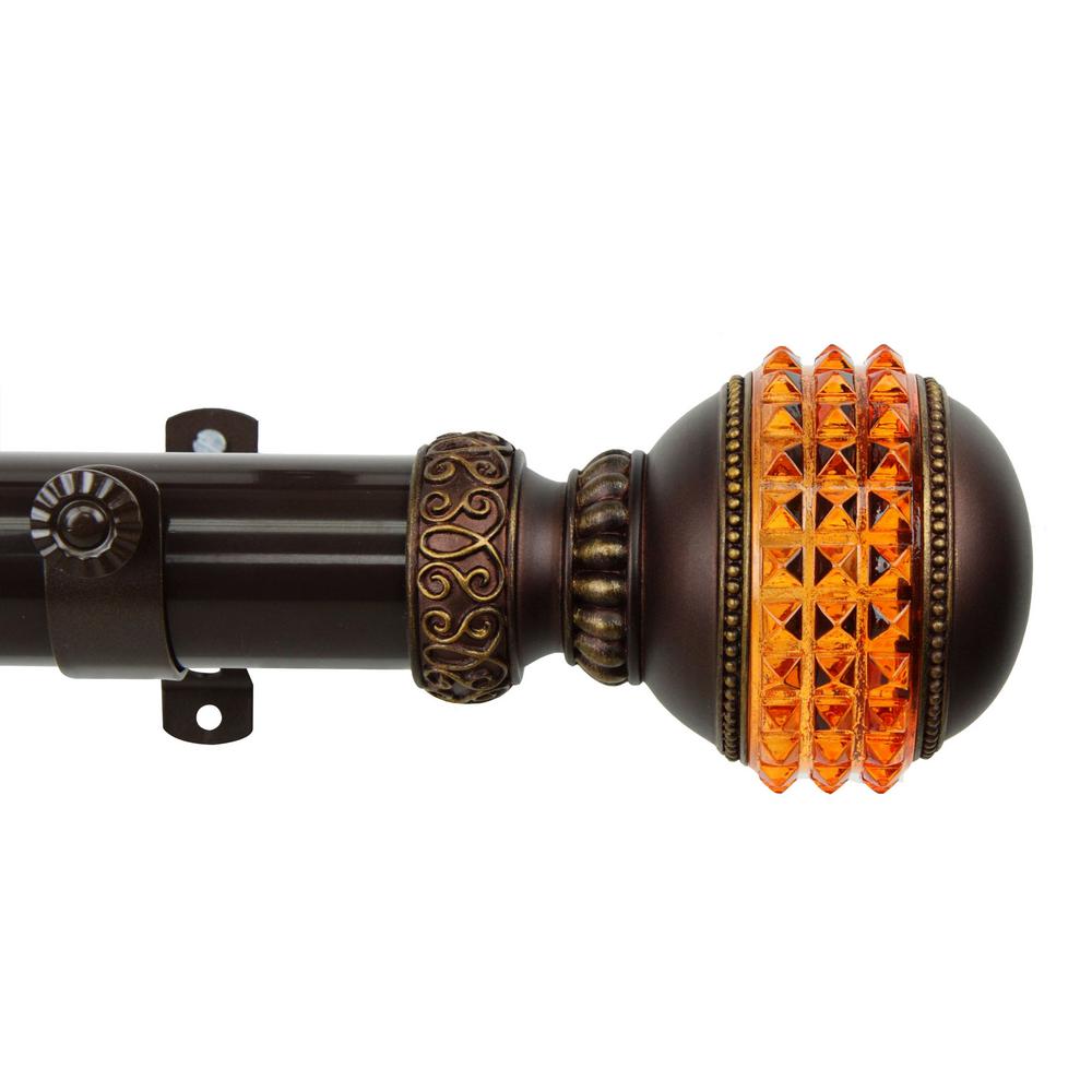 Rod Desyne Gemstone 1 5 In Dia 11 Ft L Non Telescoping Single