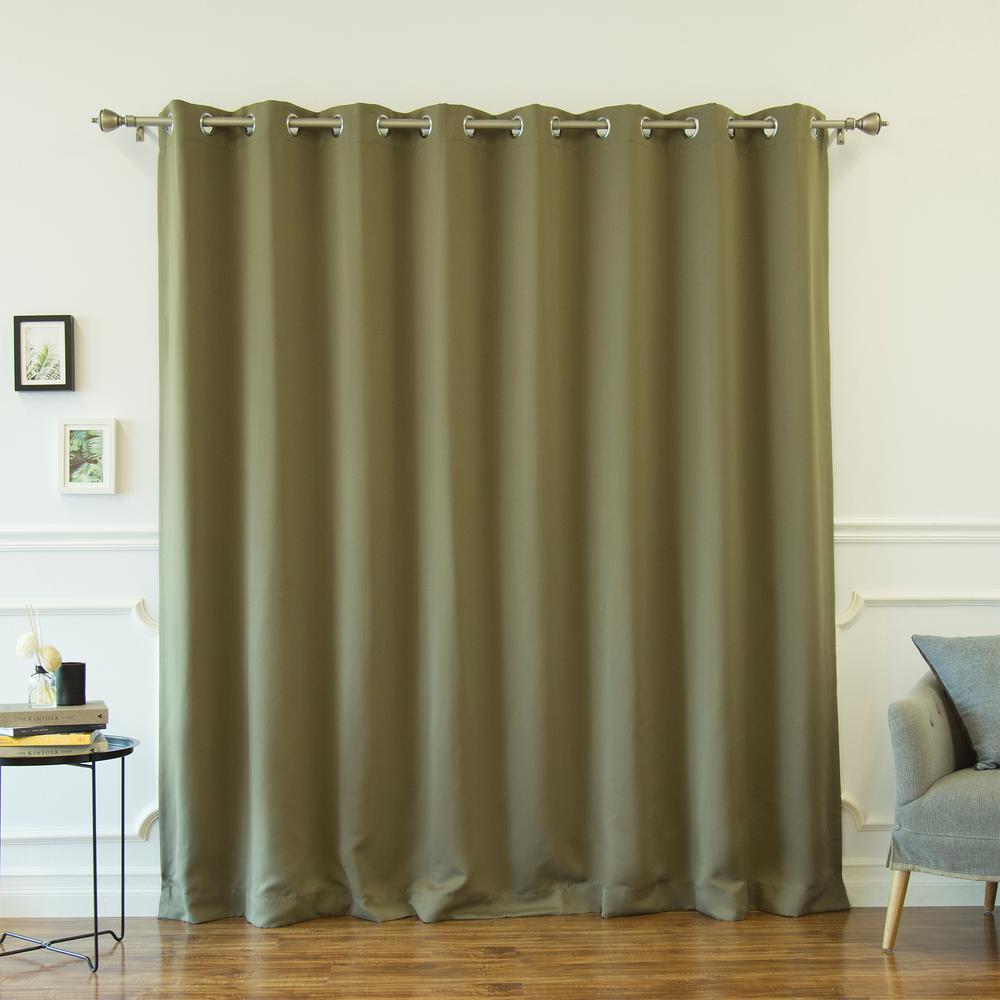 Best Home Fashion Wide Width Basic Silver 100 In W X 96 L Best Home Fashion Wide Width Basic Silver 100 In W X 96 L