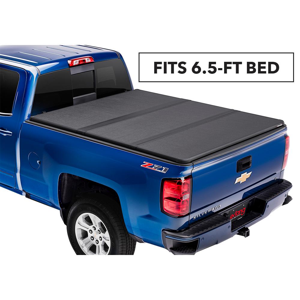 Extang Solid Fold 2 0 Tonneau Cover 14 18 19 Legacy Limited Chevy Silverado Gmc Sierra 1500 15 19 2500hd 3500hd 6 6 Bed 83450 The Home Depot