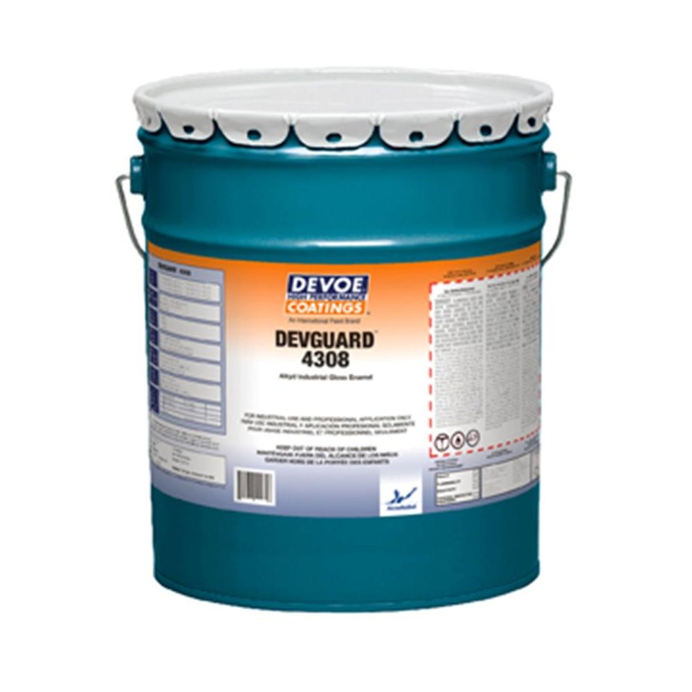 DevGuard 5gal. Gloss Alkyd White Industrial Enamel4308010005 The