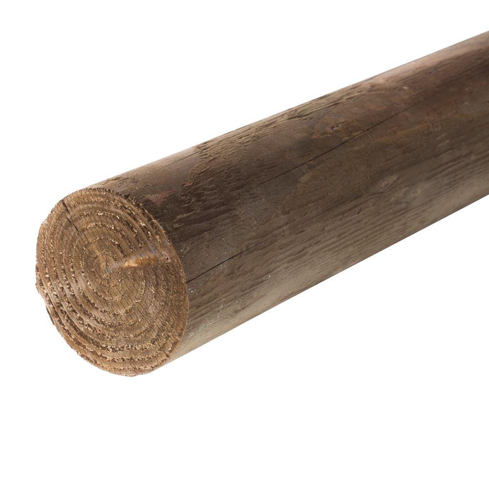 Unbranded 6 In X 8 Ft Pressure Treated Round Post Pole 938029 The Home Depot - 8 Round Wood Post Home Depot Unbranded 6 In X 8 Ft Pressure Treated Round Post Pole 938029 The Home Depot - 8 Round Wood Post Home Depot