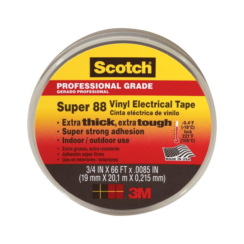 Commercial Electric 2 in. x 150 ft. Vinyl Electrical Bundling Tape