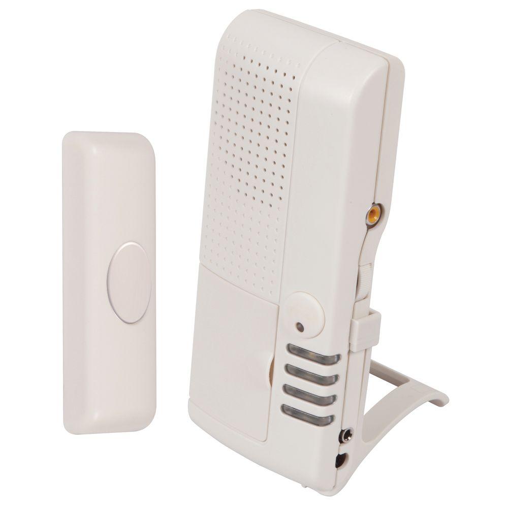 Safety Technology International Wireless Door Bell Button Alert with Voice... by Safety Technology International
