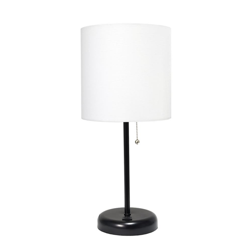 simple white lamp