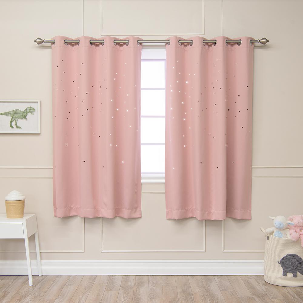 Grommet Pink Blackout Curtains Curtains Drapes The Home