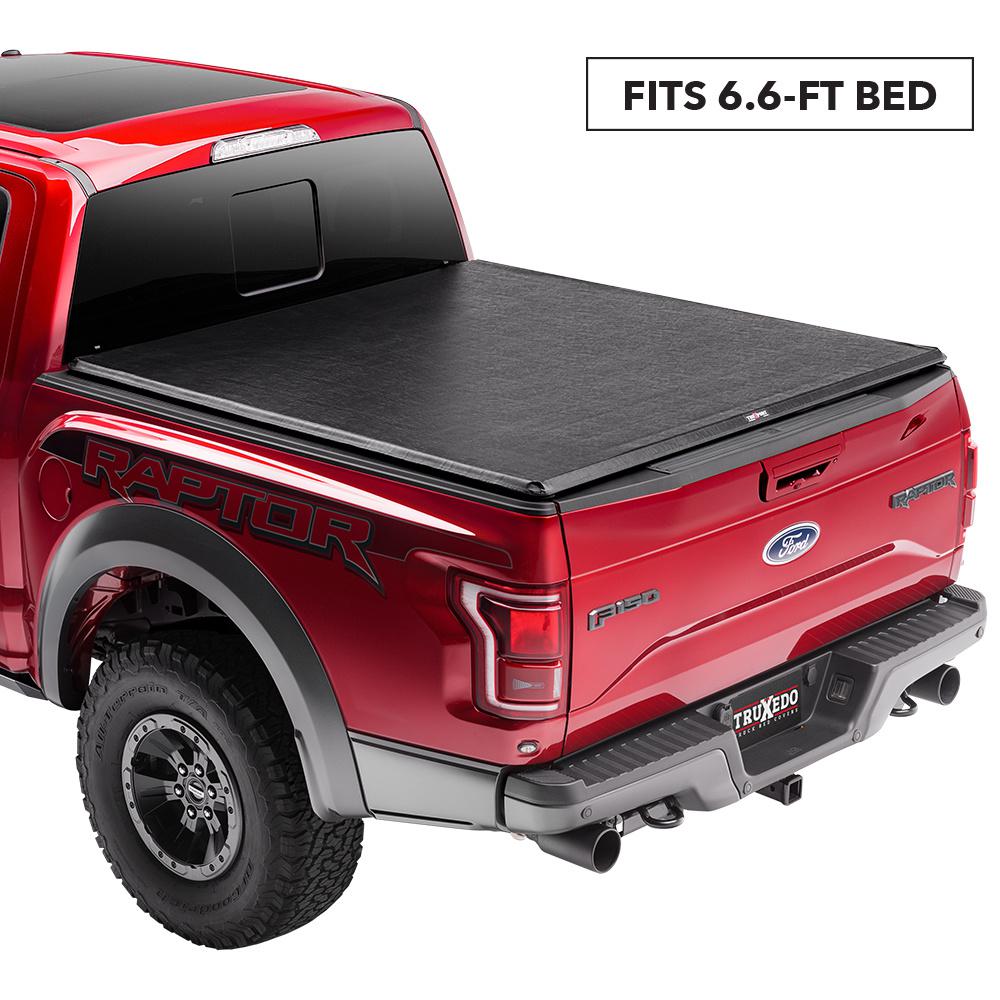 Truxedo Truxport Tonneau Cover 07 13 Toyota Tundra 6 Ft 6 In Bed Without Deck Rail System 245701 The Home Depot