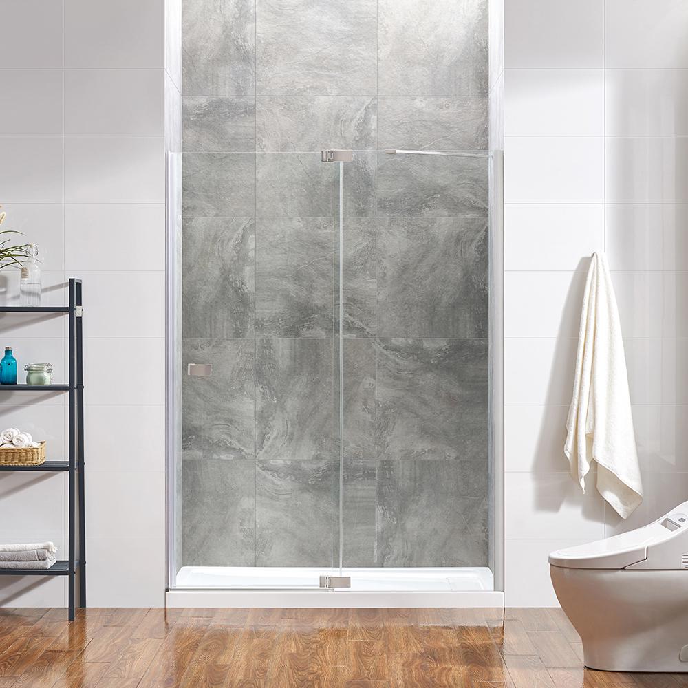 Ove Decors Harbor 60 In X 78 75 In Frameless Fixed Shower Door