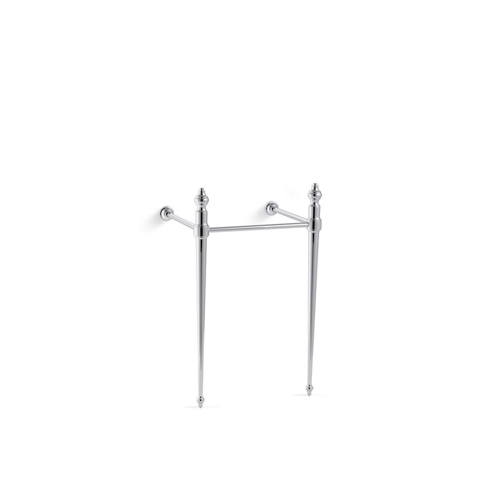 Kohler Memoirs Console Table Legs In Polished Chrome K 30007 Cp Kohler Memoirs Console Table Legs In Polished Chrome