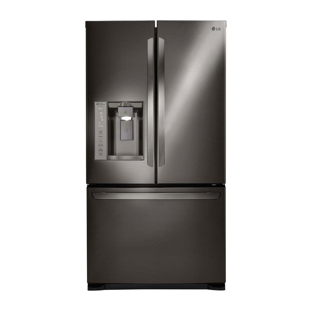 LG Electronics 27.6 cu.ft. French Door Refrigerator in Stainless Steel