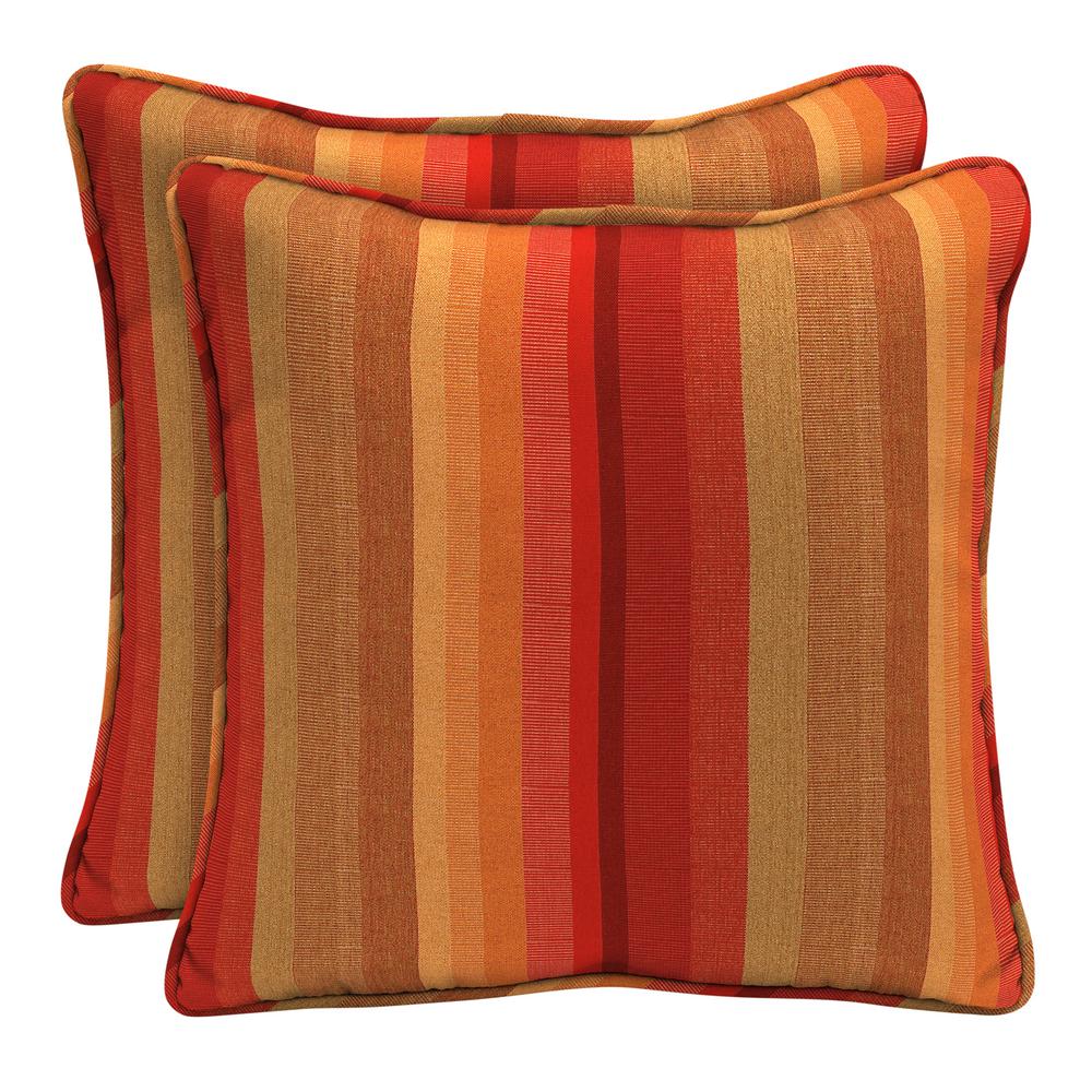  Home  Decorators Collection Sunbrella Astoria Sunset Square 