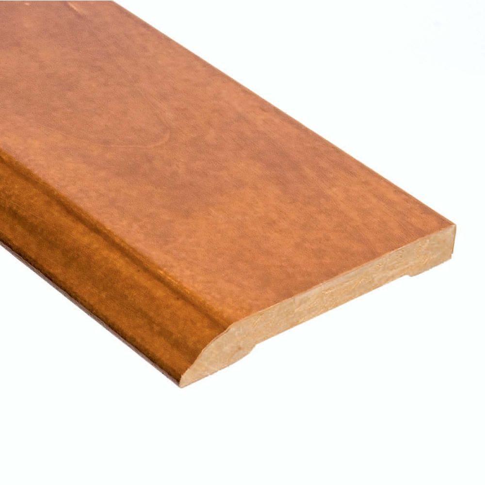 Base Wood Moulding Trim Hardwood Flooring The Home Depot Tigerwood 1 2 In Thick X 3 Wide