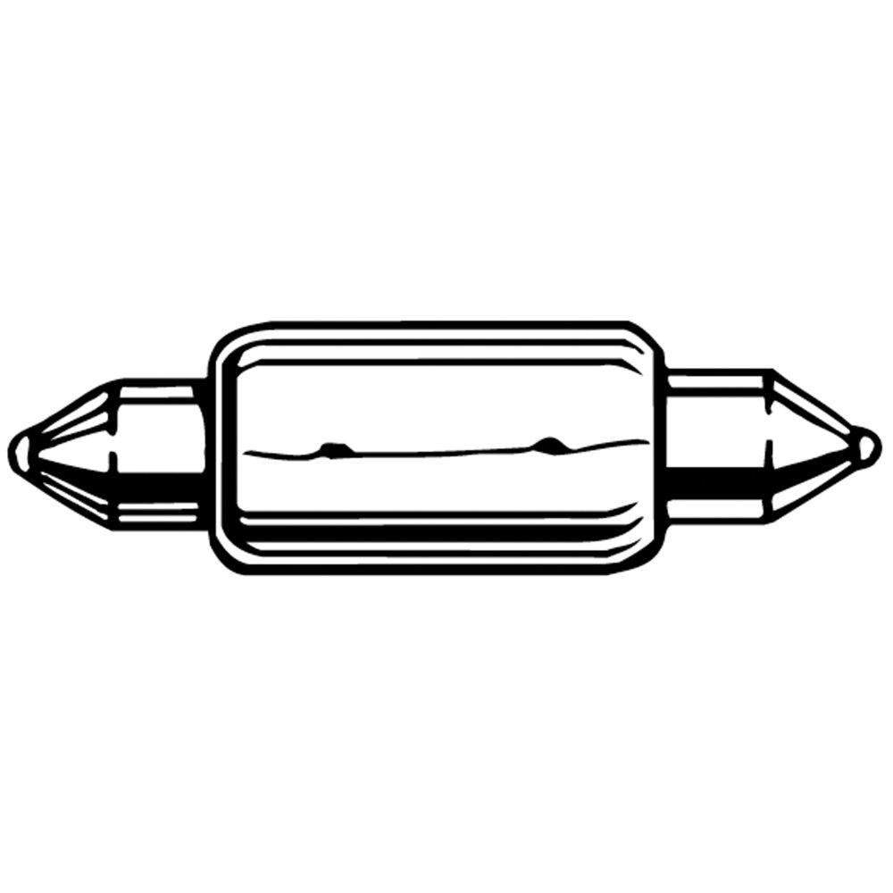 24-Volt 18-Watt Double Ended Festoon Bulb