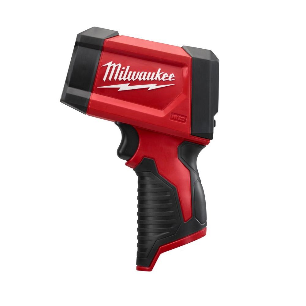 Milwaukee M12 Infrared Laser Temperature Gun 121 Thermometer NIST Tool Only 45242345472 eBay