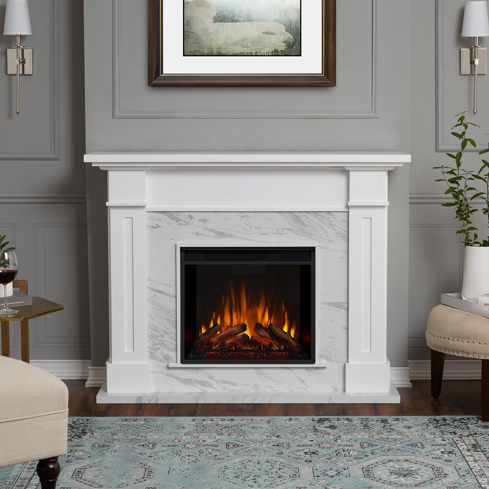 Real Flame Kipling 54 In Freestanding Electric Fireplace White With Faux Marble 6030e Wm The Home Depot - Electric Glass Fireplace Home Depot Real Flame Kipling 54 In Freestanding Electric Fireplace White With Faux Marble 6030e Wm The Home Depot - Electric Glass Fireplace Home Depot