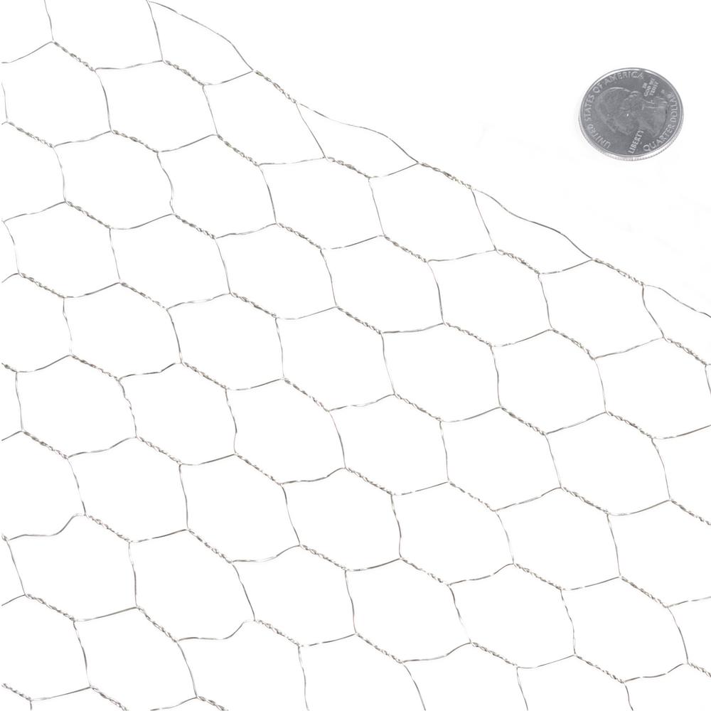Fencer Wire 2 ft. x 25 ft. 20Gauge Poultry Netting with 1 in. Mesh