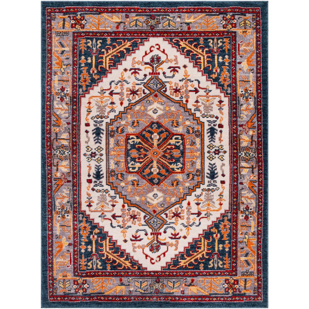 Artistic Weavers Adelina Navy Grey 2 Ft X 3 Oriental Area Rug Adelina Navy Grey 2 Ft X 3 Oriental Area Rug