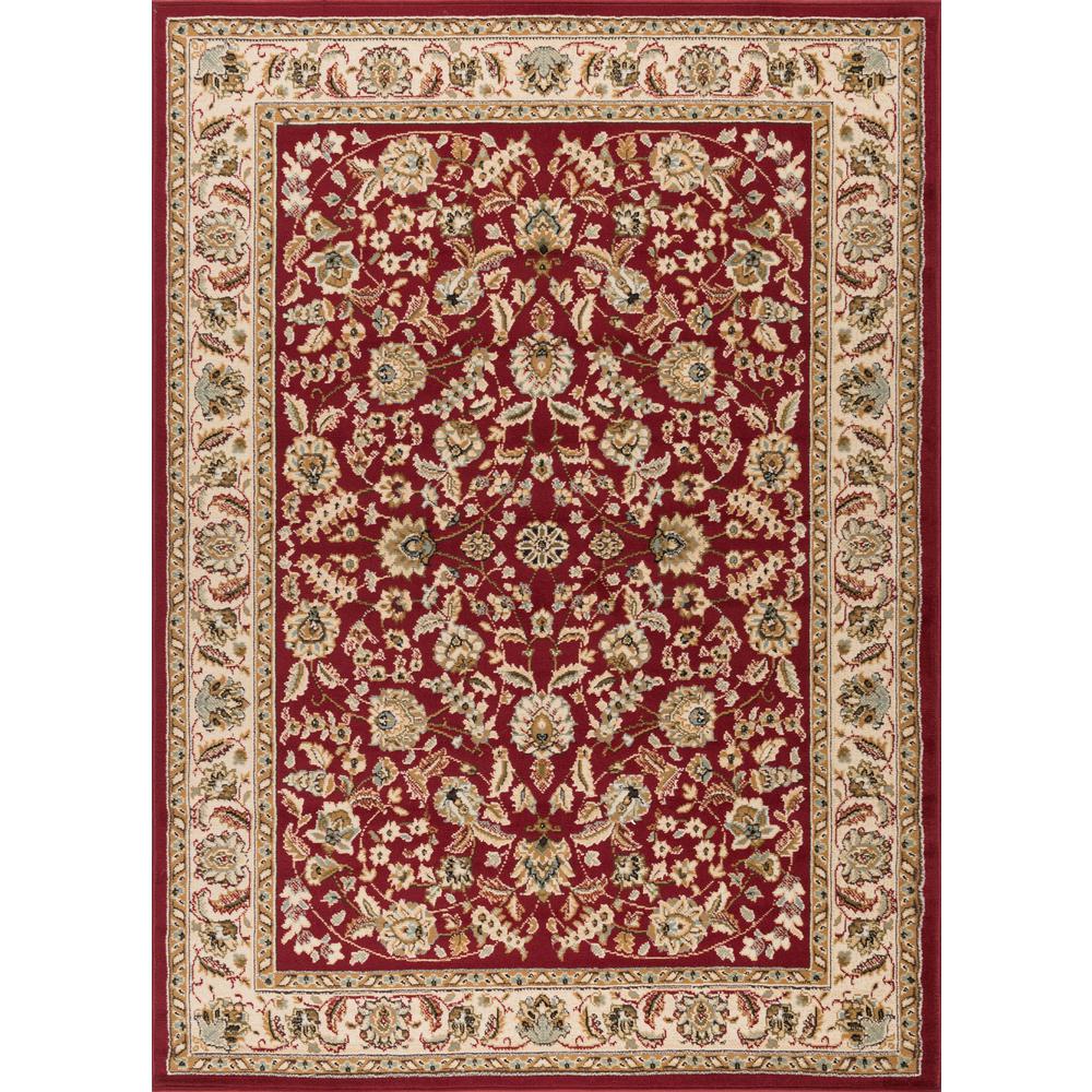 Tayse Rugs Laa Red 5 Ft X 7 Indoor Area Rug 5070 5x7 Tayse Rugs Laa Red 5 Ft X 7 Indoor Area Rug