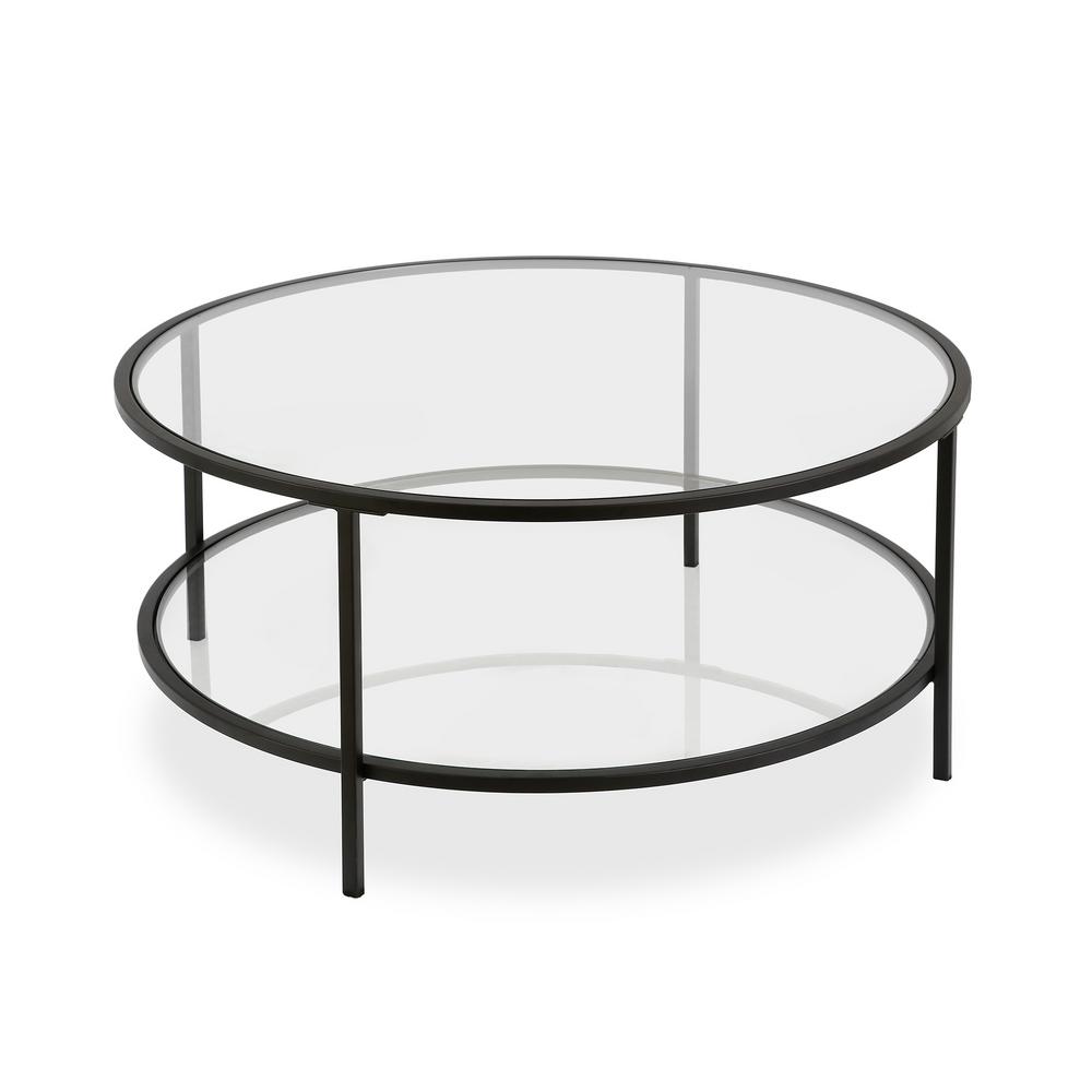 Meyer Cross Orwell 36 In Blackened Bronze Medium Round Glass Coffee Table With Shelf Ct0144 The Home Depot - Tanner Round Coffee Table Blackened Bronze 36 L Meyer Cross Orwell 36 In Blackened Bronze Medium Round Glass Coffee Table With Shelf Ct0144 The Home Depot - Tanner Round Coffee Table Blackened Bronze 36 L