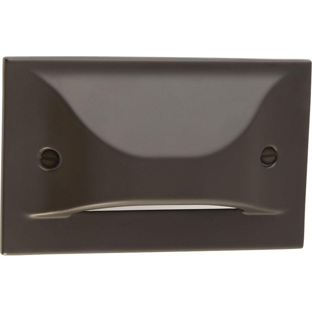 Progress Lighting 1 Light Antique Bronze Led Step Wall Light Antique Bronze Led Step