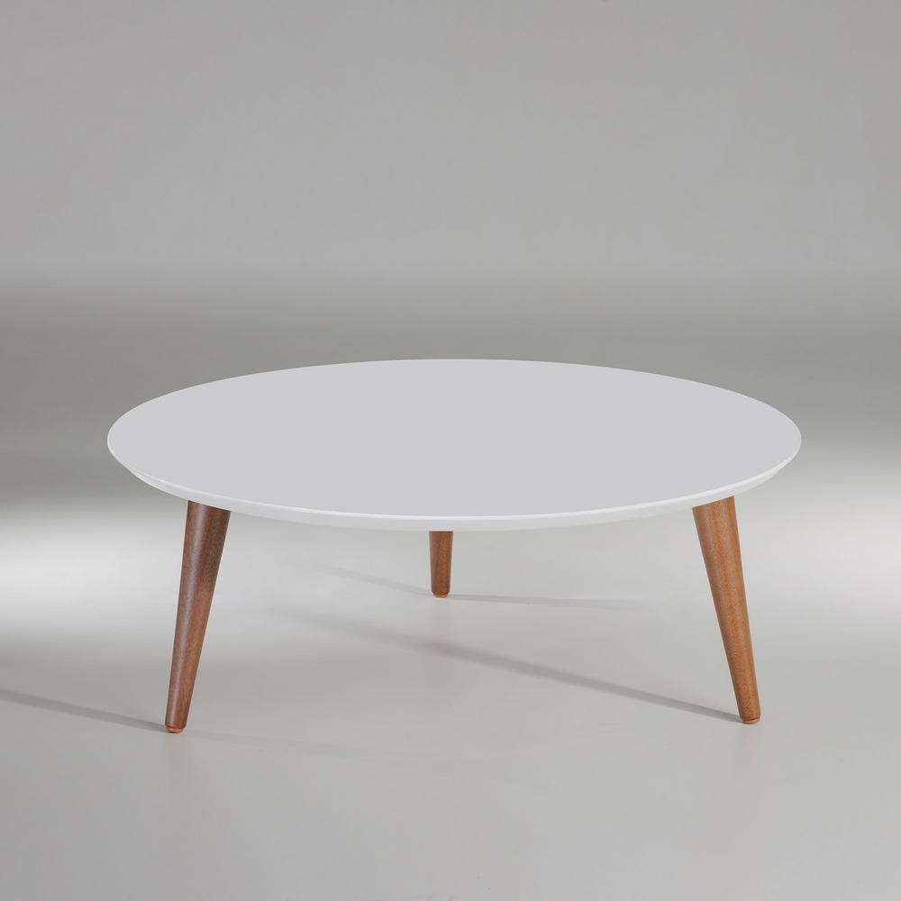 Moore 23 62 In White Round Low Coffee Table - Really Low Coffee Table Moore 23 62 In White Round Low Coffee Table - Really Low Coffee Table