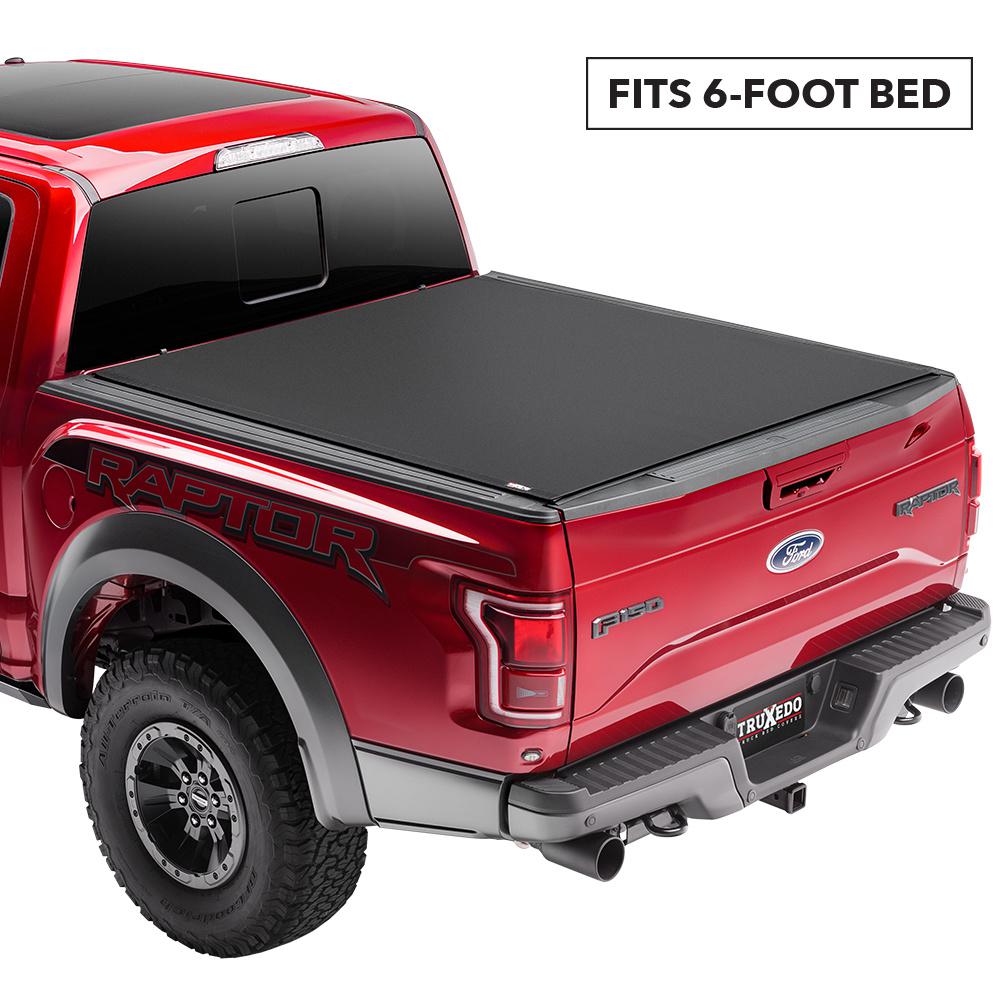 Truxedo Lo Pro 07 19 Toyota Tundra 6 Ft 6 In Bed Tonneau Cover With Deck Rail System 545801 The Home Depot