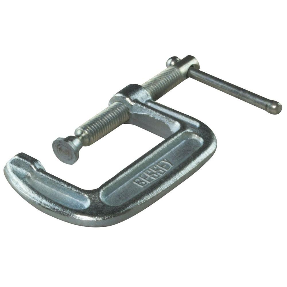 BESSEY 1 in. Drop Forged C-Clamp with 1 in. Throat Depth-CM10 - The ...