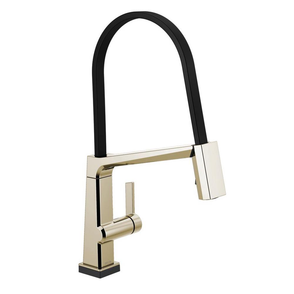 Delta Touch2o Kitchen Faucet 1 Hole Single Handle Pull Down Magnetic Delta Touch2o Kitchen Faucet 1 Hole Single Handle Pull Down Magnetic 360 Swivel