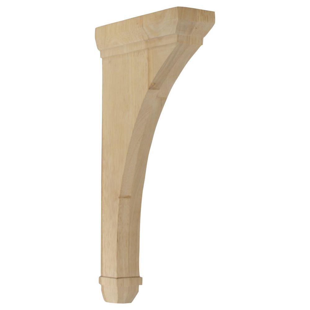 2-Pack Ekena Millwork BKT01X06X08BUCH-CASE-2 Bulwark Bracket 2 2 Cherry 1 1//2 W x 6 D x 8 1//2 H