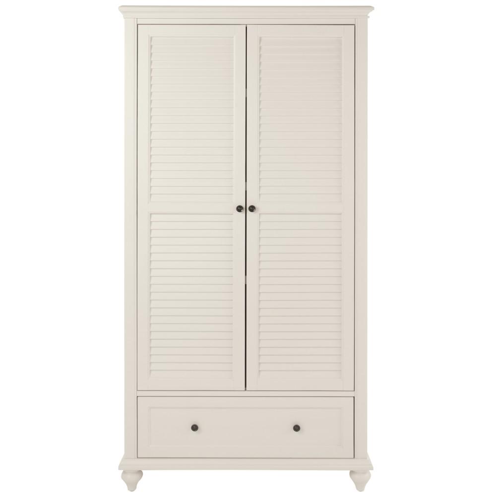 Home Decorators Collection Hamilton 2 Door Polar White Bookcase