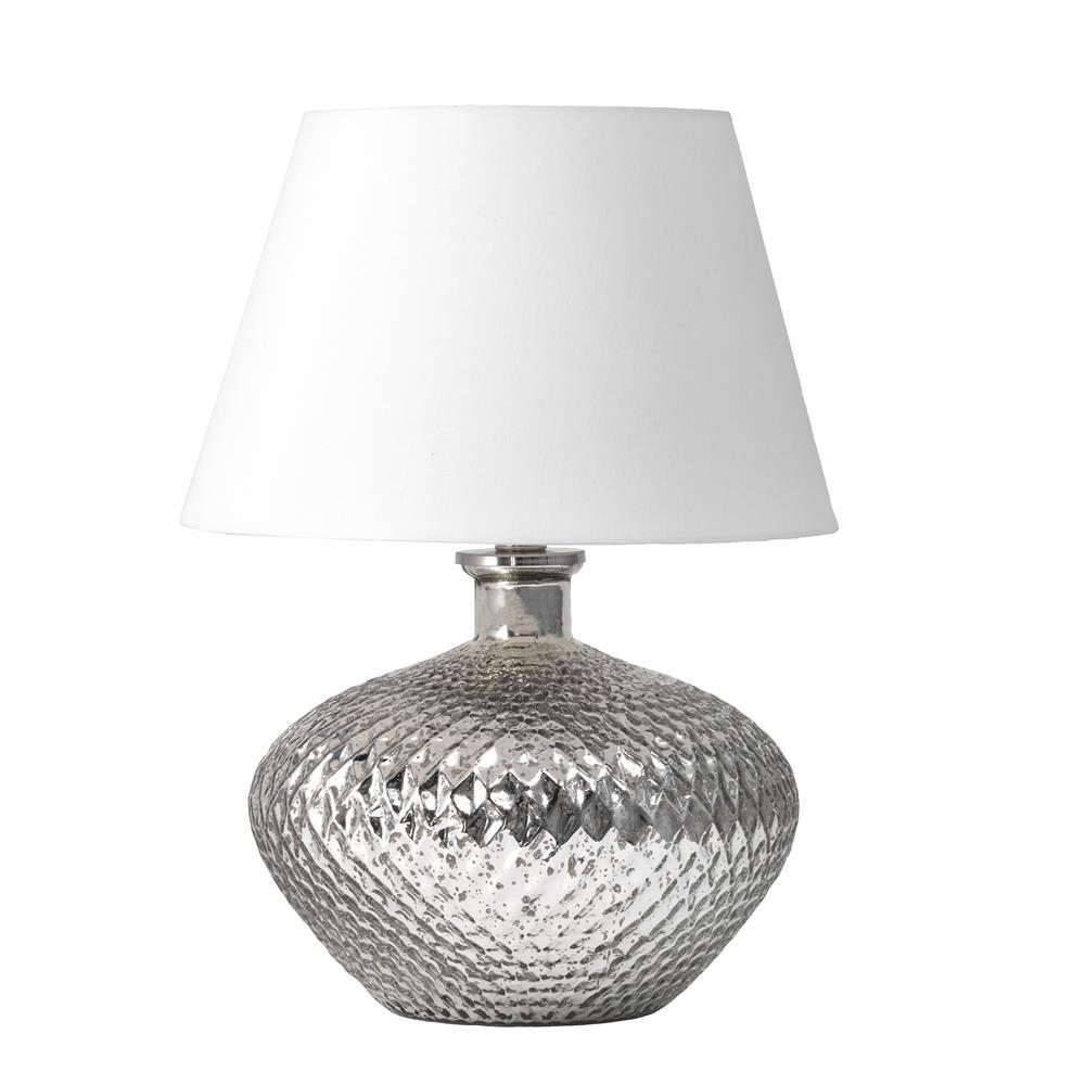 modern silver table lamp