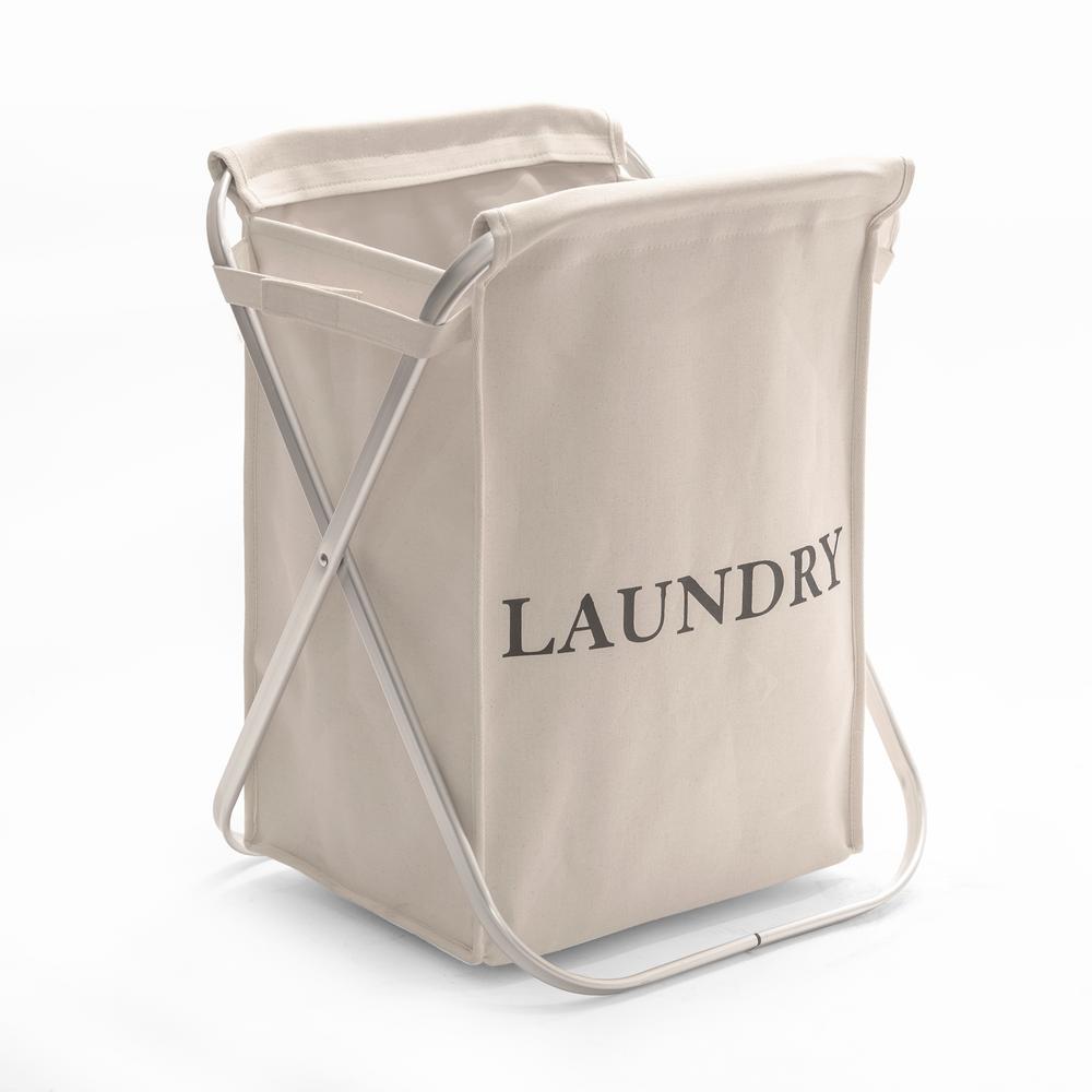 Modern Littles Color Pop Solid Purple Folding Double Laundry BasketBRI2LAUN201 The Home Depot