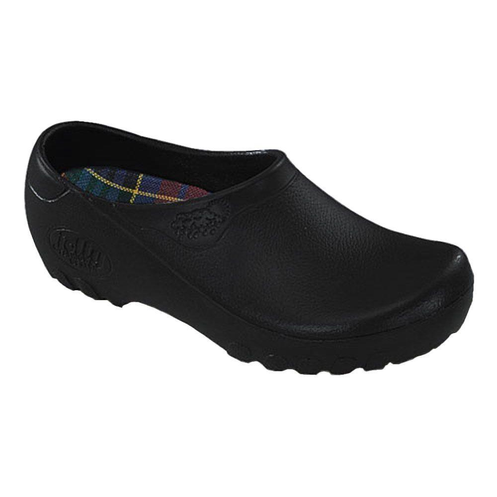 Jollys Men's Black Garden Shoes - Size 
