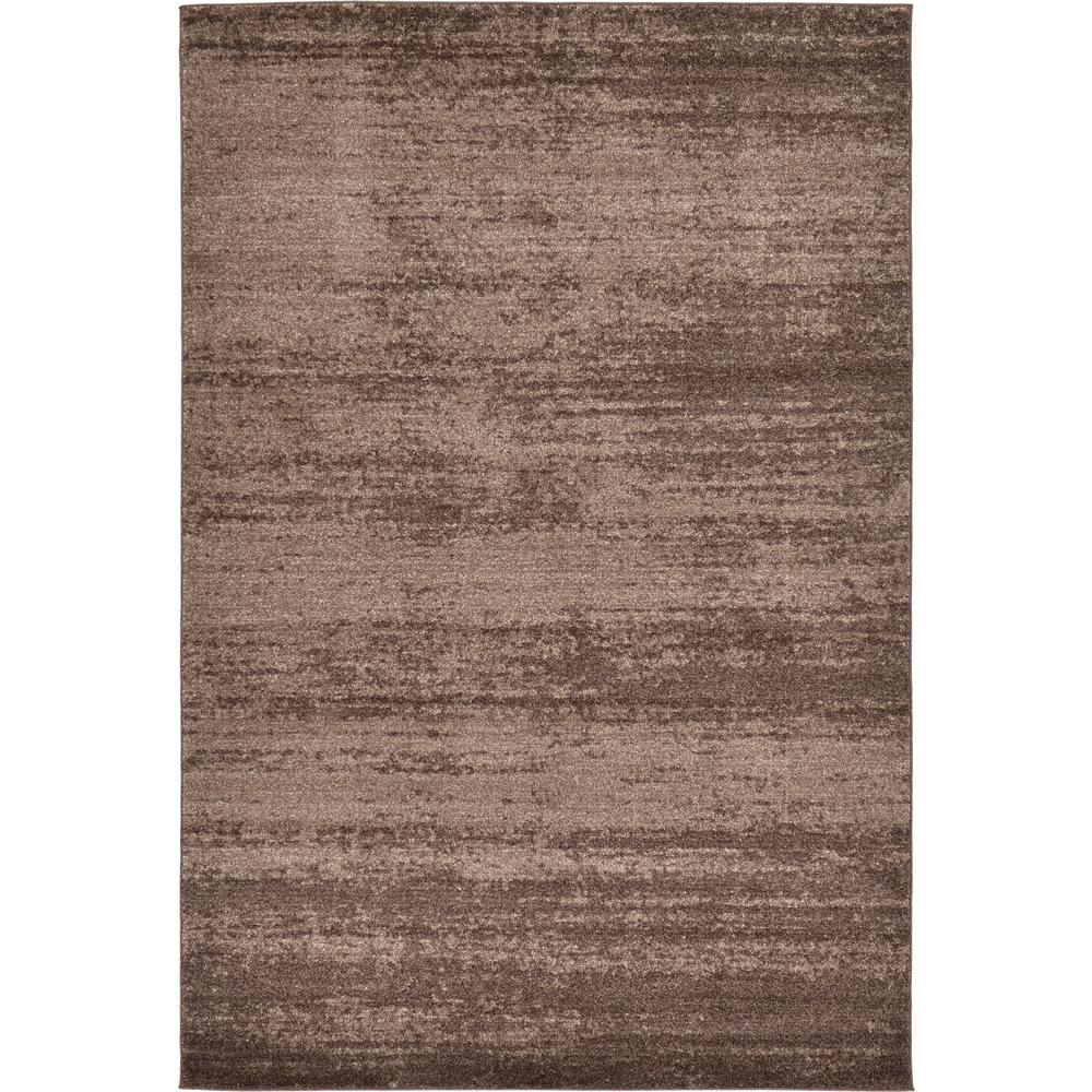 Unique Loom Del Mar Lucille Brown 6' 0 x 9' 0 Area Rug-3132833 - The Home Depot