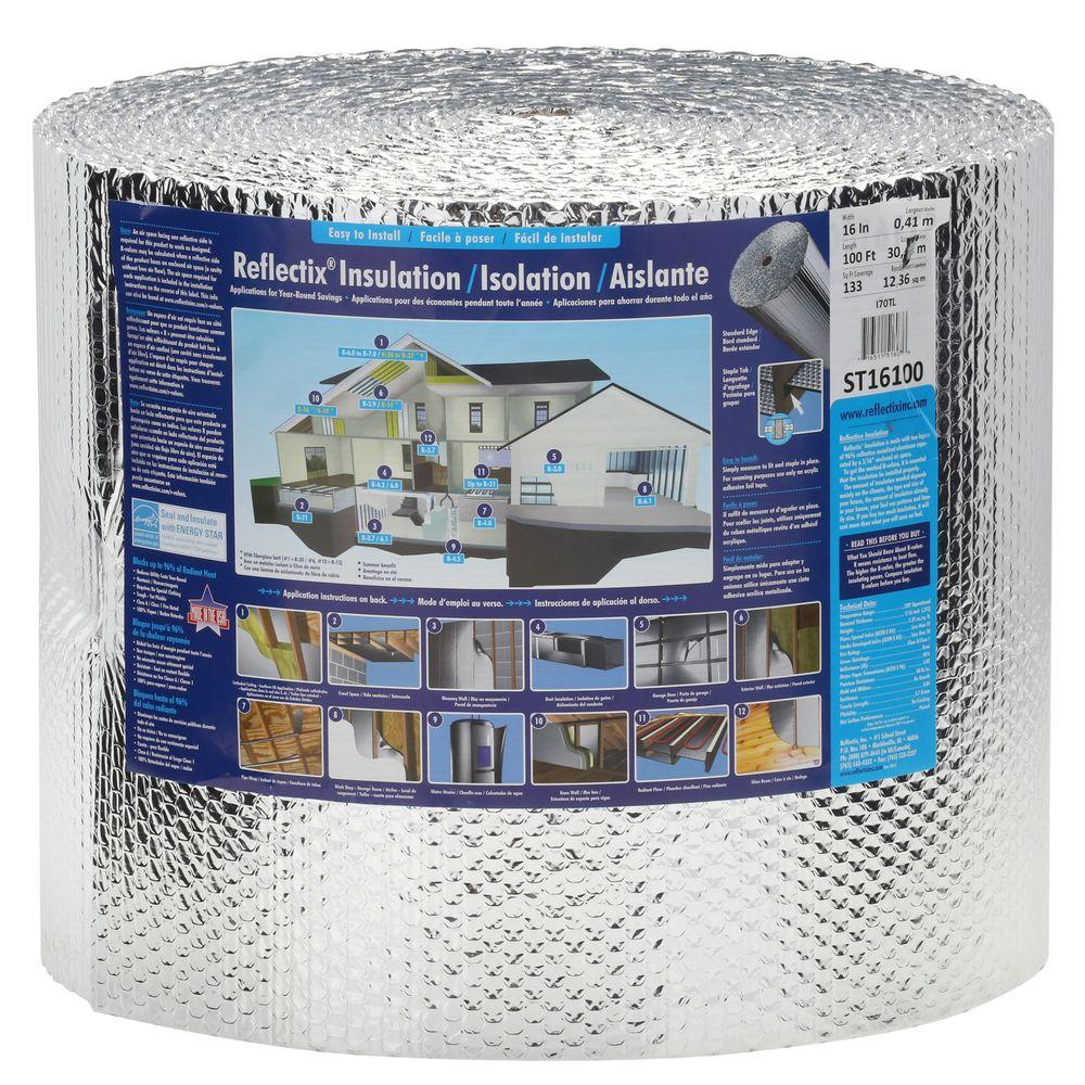 24X10 Reflective Foam Core Insulation Roll Radiant Barrier R7 NASATEK 3mm