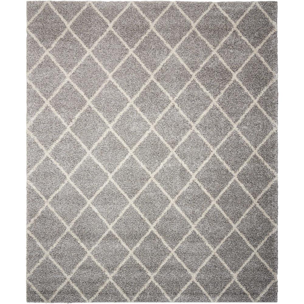 Nourison Brisbane Shag Cream 5 ft. x 7 ft. Area Rug201768 The Home Depot