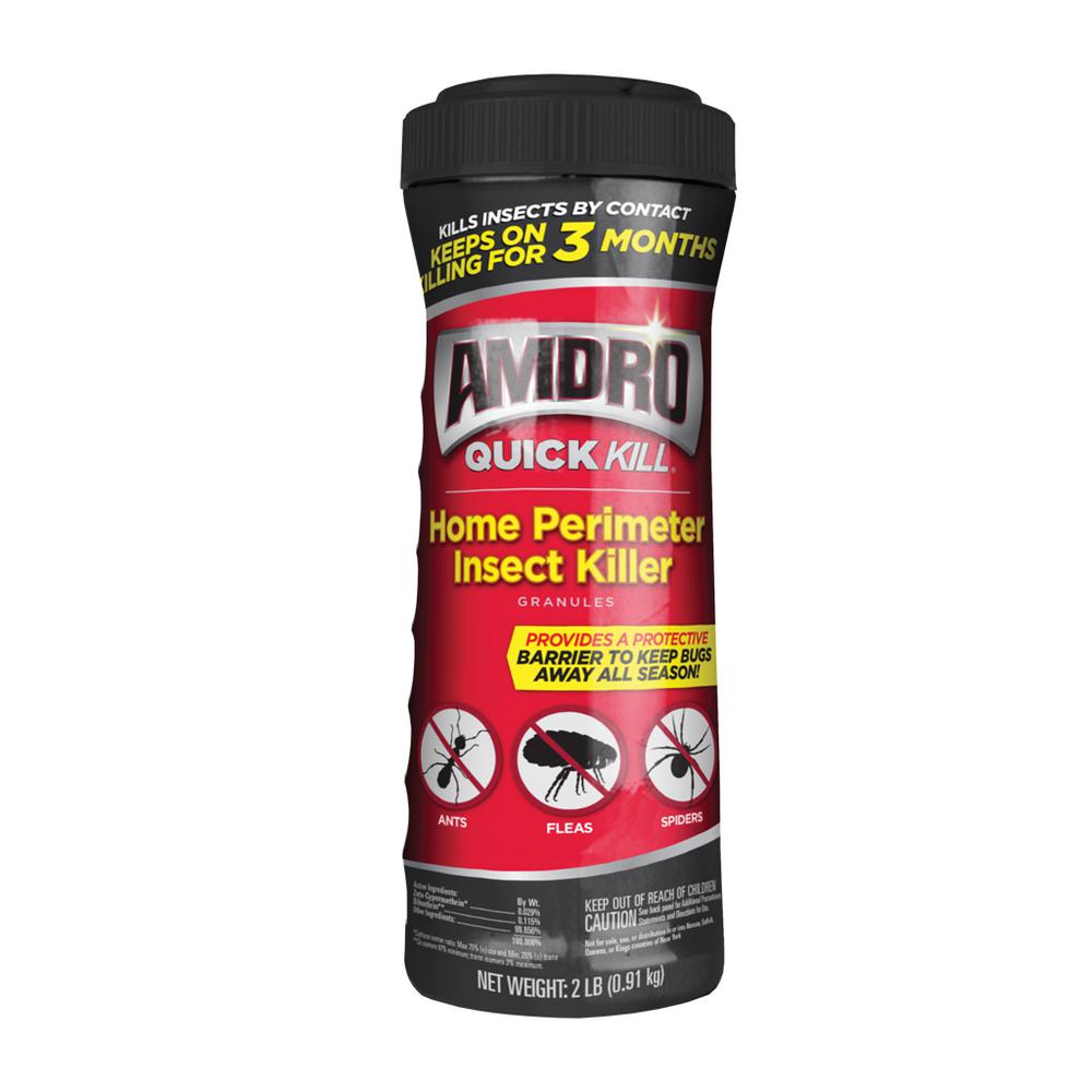 AMDRO 2 lbs. Quick Kill Home Perimeter Insect Killer Granules100526851