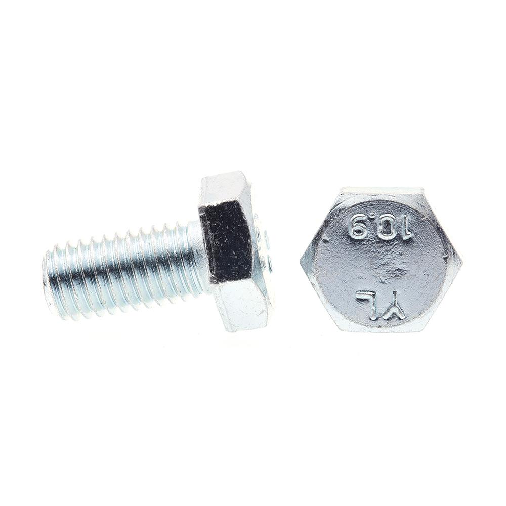10-Pack Class 10.9 Metric M10-1.50 X 20MM Prime-Line 9114719 Hex Head Cap Screws Zinc Plated Steel