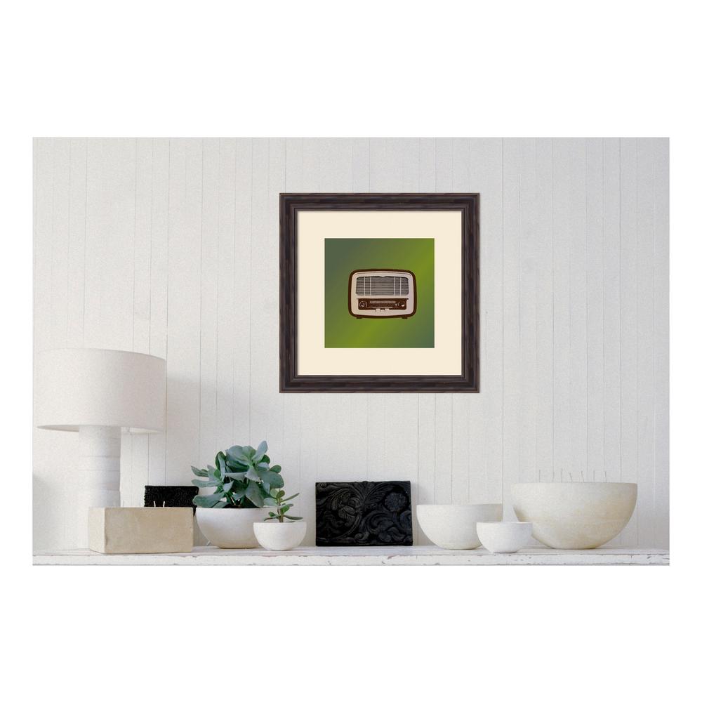 Amanti Art 21 38 In W X H Mcm Radio Ii By Pi Studio 21 38 In W X H Mcm Radio Ii By Pi Studio Printed Framed Wall Art